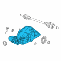 OEM 2022 Dodge Durango Different-Rear Axle Diagram - 68378938AB