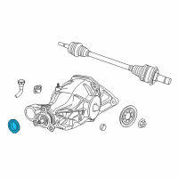 OEM 2016 Dodge Challenger Seal-Drive PINION Diagram - 68084189AA