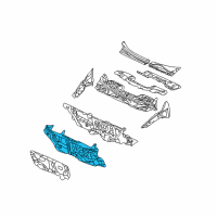 OEM Kia Sedona Isolation Pad-Dash Panel Diagram - 841204D150