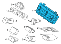 OEM 2022 Kia Carnival Control Assembly-Heater Diagram - 97250R0300