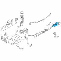 OEM Nissan Armada Tube Assy-Filler Diagram - 17221-1LA2B