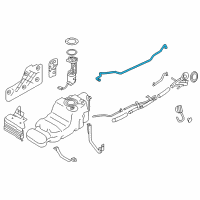 OEM Nissan Armada Hose-Ventilation Diagram - 17226-6JR0A