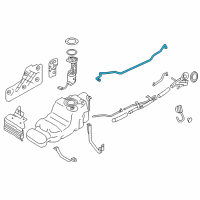 OEM 2022 Infiniti QX80 Hose-Ventilation Diagram - 17226-6JR0A