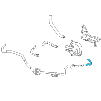OEM 2012 Nissan Cube Hose-Oil Cooler To Engine Diagram - 21636-1FJ0A