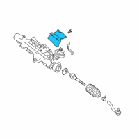 OEM 2020 Infiniti QX50 Heat Insulator-Steering Diagram - 48382-5NA0A