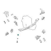OEM 1995 Nissan Altima Pad-Engine Mounting Member Diagram - 11248-0E002
