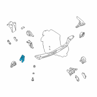 OEM 1997 Nissan Altima Engine Mounting Bracket, Front Diagram - 11274-2B000
