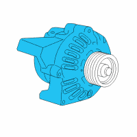 OEM 2009 GMC Envoy Alternator Diagram - 15225928