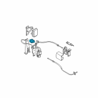 OEM 1992 Dodge Colt Cruise Control Servo Diagram - MB686898