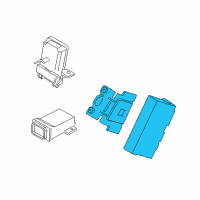 OEM 2019 Ford F-150 Module Diagram - GL3Z-19H332-B