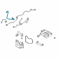 OEM Ford Focus Rear Oxygen Sensor Diagram - CM5Z-9G444-A