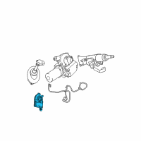 OEM 2010 Chevrolet HHR Angle Sensor Diagram - 15821965