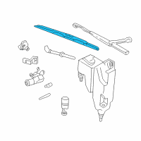 OEM 1999 GMC Jimmy Blade Diagram - 15757008