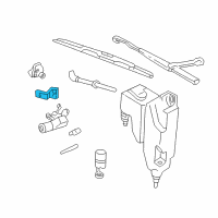 OEM 2000 Oldsmobile Bravada Front Transmission Diagram - 22128098