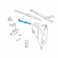 OEM 2000 Oldsmobile Bravada Hose Diagram - 15105973