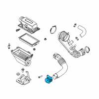 OEM Ford Explorer Inlet Tube Diagram - L1MZ-9A675-B