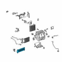 OEM 2021 Lexus NX300h Quick Heater Assembly Diagram - 87710-48020