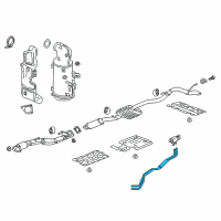 OEM 2019 Chevrolet Equinox Pipe Assembly Diagram - 55508882
