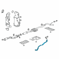 OEM Chevrolet Equinox Pipe Assembly Diagram - 55508882