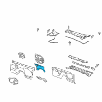 OEM 2015 Chevrolet Camaro Insulator Diagram - 92230866