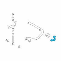 OEM 2010 Lexus LX570 Bracket, Stabilizer(For Rear) Diagram - 48824-26230