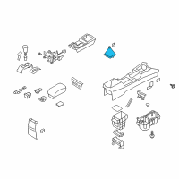 OEM 2012 Hyundai Elantra Boot Assembly-Shift Lever Diagram - 84640-2L000