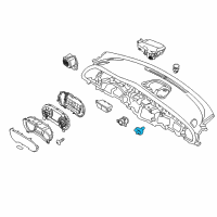 OEM Kia Stinger Sensor Assembly-Incar Diagram - 97268J5000