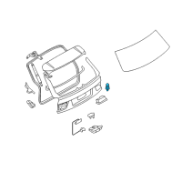 OEM 2020 BMW 840i Gran Coupe Ball Pin Diagram - 41-00-7-189-292