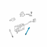 OEM 2008 Saturn Aura Rear Oxygen Sensor Diagram - 12608663