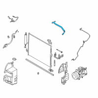 OEM 2015 Infiniti QX50 Pipe-Front Cooler, Low Diagram - 92450-3WW0A