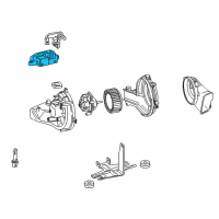 OEM Cadillac SRX Module Diagram - 84360743