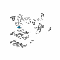 OEM Chevrolet Uplander Seat Heater Diagram - 89043120