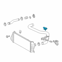 OEM 2003 Dodge Sprinter 2500 Sensor-Map Diagram - 5080345AC