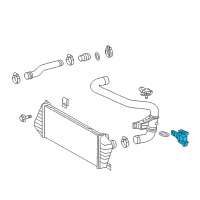 OEM Chrysler Crossfire Sensor-Charge Air Temp Diagram - 5149209AA