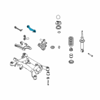 OEM 2000 BMW 750iL Left Wishbone Diagram - 33-32-6-770-059