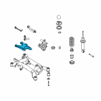 OEM BMW Z8 Right Swing Part Diagram - 33-32-6-750-830