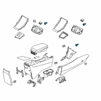 OEM 2019 Hyundai Santa Fe XL Accessory Socket Assembly Diagram - 95120-2W700