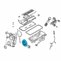 OEM 2001 BMW M5 Vibration Damper Diagram - 11-23-1-438-995