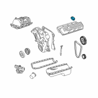 OEM Dodge B350 Cap-Oil Filler Diagram - 4573497AB
