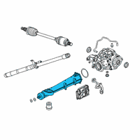 OEM 2016 Buick Envision Input Shaft Diagram - 84417054