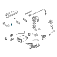 OEM 2002 Acura RL Gasket, EGR Pipe (Ishino Gasket) Diagram - 18721-PR7-A01