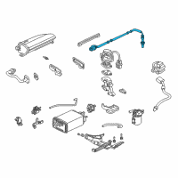 OEM 2004 Acura RL Sensor, Driver Side Oxygen Diagram - 36531-P5A-305