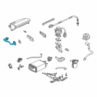 OEM 2002 Acura RL Pipe, EGR Diagram - 18717-P5A-000