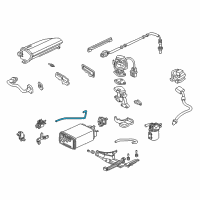 OEM 2000 Acura RL Tube Assembly, Vent Diagram - 17729-SZ3-A50