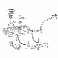 OEM 2019 Ram ProMaster City Cap-Fuel Filler Diagram - 52030378AB