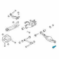 OEM 2012 Lincoln MKX Lower Control Arm Outer Bushing Diagram - BT4Z-5A638-A