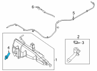 OEM 2022 Ford Escape SENSOR ASY Diagram - LJ6Z-17B649-A