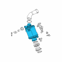 OEM BMW Charge-Air Cooler Diagram - 17-51-8-619-390