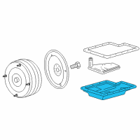 OEM Ford Mustang Oil Pan Diagram - BR3Z-7A194-A