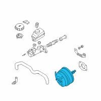 OEM 2006 Infiniti Q45 Master Vac Assembly Diagram - 47210-CR927